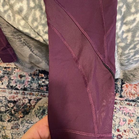 Purple Lululemon Cropped Leggings - Picture 3 of 4